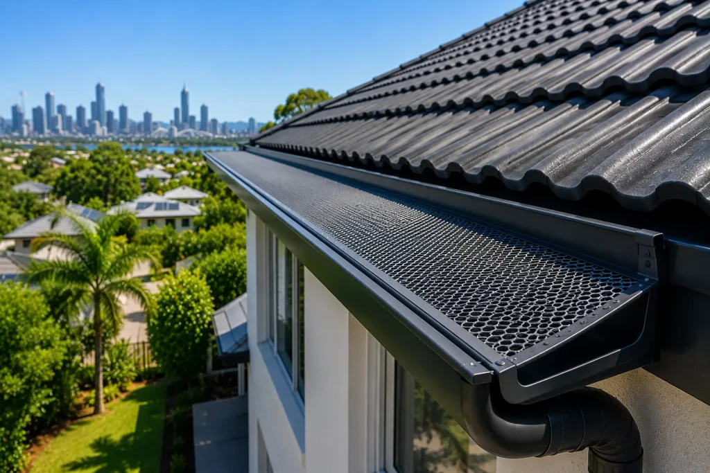 gutter guard brisbane premium gutter mesh installation services