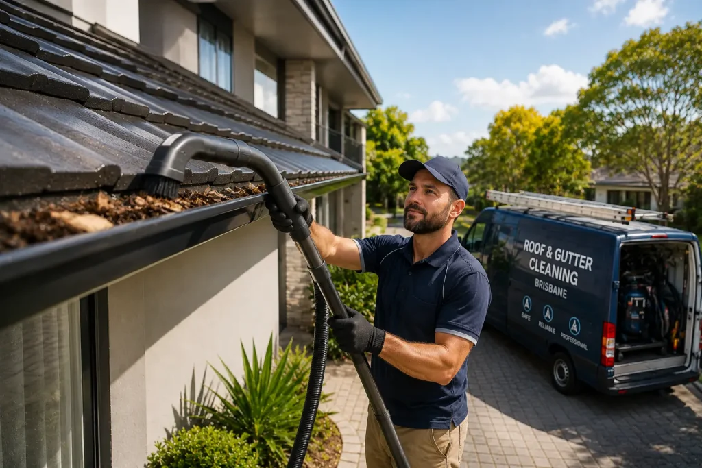 roof gutter cleaning Brisbane
