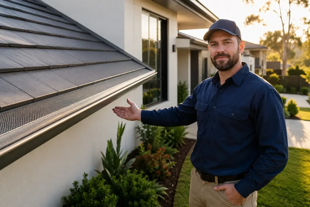 gutter guard installation brisbane home