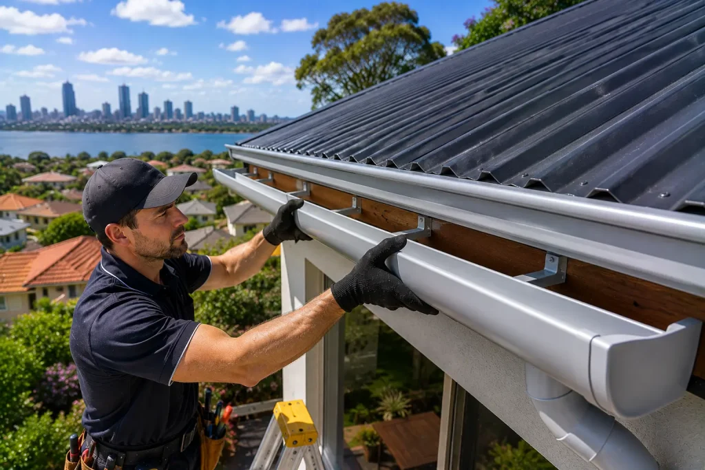 gutter replacement brisbane southside new gutter installation services